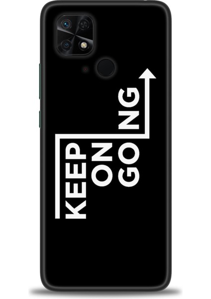 Xiaomi Redmi 10C Kılıf Hd Baskılı Kılıf - Keep On Going