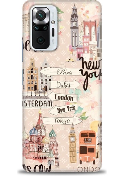 Xiaomi Redmi Note 10 Pro Kılıf Hd Baskılı Kılıf - Berlin Set
