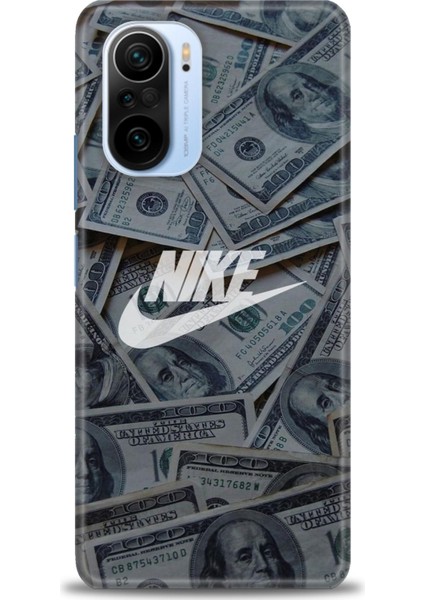 Xiaomi Redmi K40 Pro Kılıf Hd Baskılı Kılıf - Nike Dolar