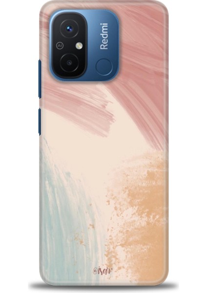 Xiaomi Redmi 12C Kılıf Hd Baskılı Kılıf - Soft Renkler