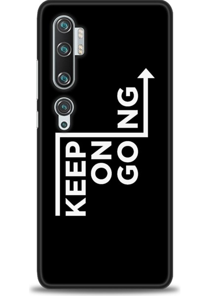 Xiaomi Mi Note 10 Pro Kılıf Hd Baskılı Kılıf - Keep On Going