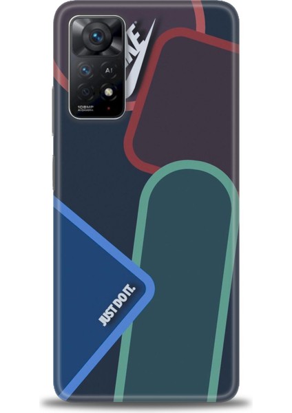 Xiaomi Redmi Note 11 Pro Kılıf Hd Baskılı Kılıf - Just Do It
