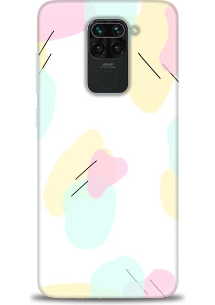 Xiaomi Redmi Note 9 Kılıf Hd Baskılı Kılıf - Renkler Çubuklar