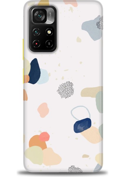 Xiaomi Redmi Note 11 Pro Plus Kılıf Hd Baskılı Kılıf - Benekler ve Renkler