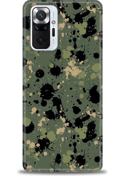 Xiaomi Redmi Note 10 Pro Kılıf Hd Baskılı Kılıf - Kamuflaj Renkleri
