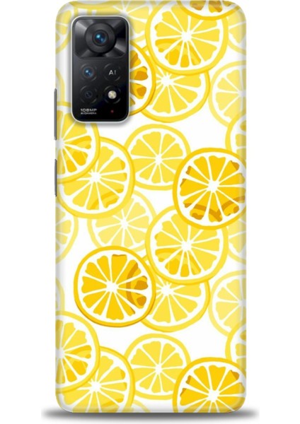 Xiaomi Redmi Note 11 Pro Kılıf Hd Baskılı Kılıf - Sarı