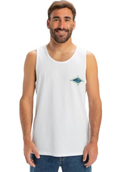 Ev Beach Blast Tank EQYZT08048-908 ERKEK Beyaz Tişört