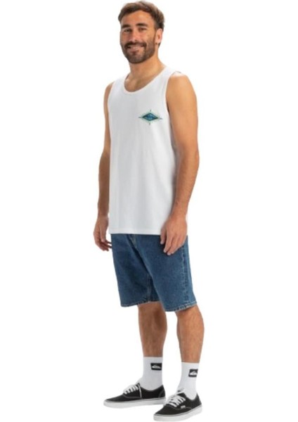 Ev Beach Blast Tank EQYZT08048-908 ERKEK Beyaz Tişört