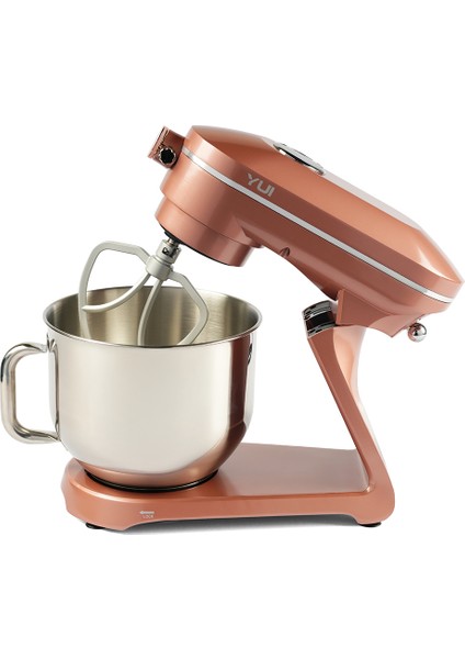 Easy Chef M129 1800W Güçlü Döküm Metal Stand Mikser Rose Gold