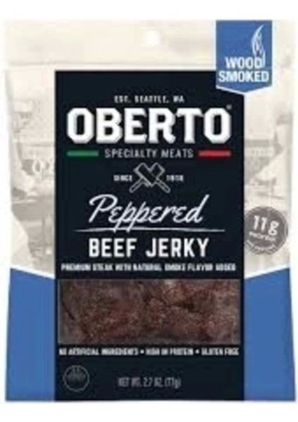 Peppered Beef Jerky Kuru Et
