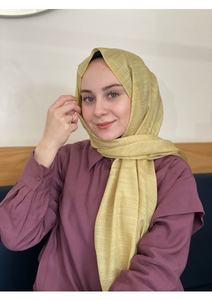 Yağ Yeşili Vismara Milano Pamuk Ipek Şal fiyatları