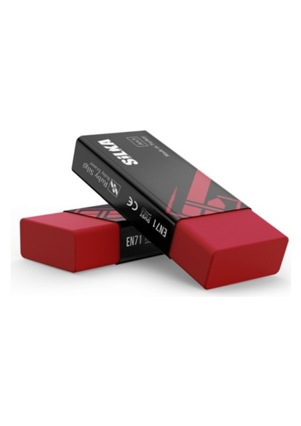 Ruby Silgi Kırmızı Küçük - 5 Adet