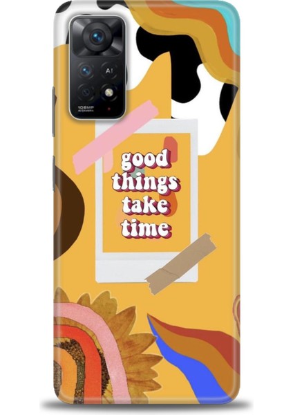Xiaomi Redmi Note 11 Pro Kılıf Hd Baskılı Kılıf - Take Time