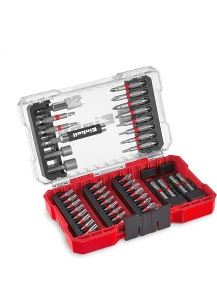 Orijinal M-Case 42 Parça Uç Seti (25 mm Uçlar, 50 mm Uçlar, Manyetik Tutucu, Lokma Uç, Hızlı Değiştirilebilir Uç Tutucu, Saklama Kutusu Dahil)