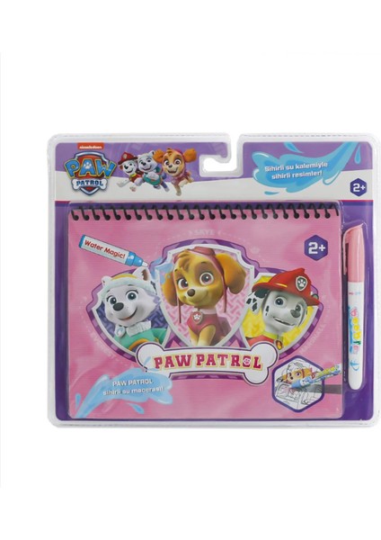 Paw Patrol Orijinal Lisanslı Nickelodeon Özel Sulu Kalem ile Sihirli Boyama Kitabı Water Magic fiyatları