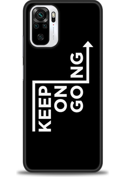Xiaomi Poco M5S Kılıf Hd Baskılı Kılıf - Keep On Going