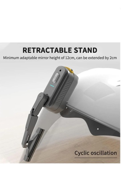 Motosiklet Kask Vizör Silici Üniversal Su Geçirmez Kask Ön Cam Silecek Şarj Edilebilr 800 Mah fiyatları