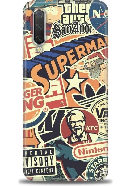 Xiaomi Mi 9 Lite Kılıf Hd Baskılı Kılıf - Superman