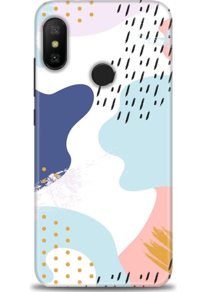 Xiaomi Mi A2 Lite Kılıf Hd Baskılı Kılıf - Renkler Renkler