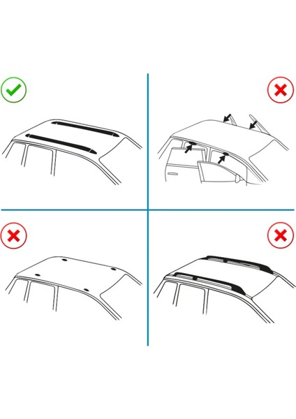 Audi Q3 Ara Atkı Gri- Elegance v2 (2 Parça) | 2011-2018 Arası indirimleri