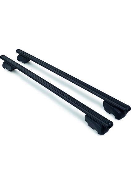 Renault Koleos Ara Atkı Siyah- Bold Bar V2 (2 Parça) | (2008-2011)