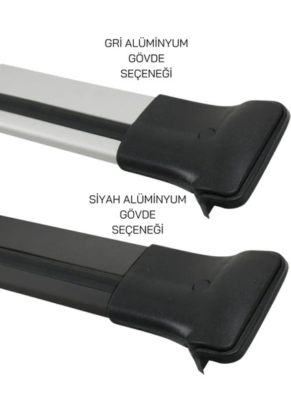 Jeep Cherokee Ara Atkı Siyah- Elegance v1 (2 Parça) | 2008-2013 Arası fiyatları