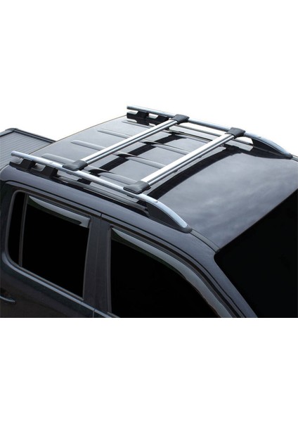 Mitsubishi Pajero Ara Atkı Gri- Elegance V1 (2 Parça) | (1999-2021)