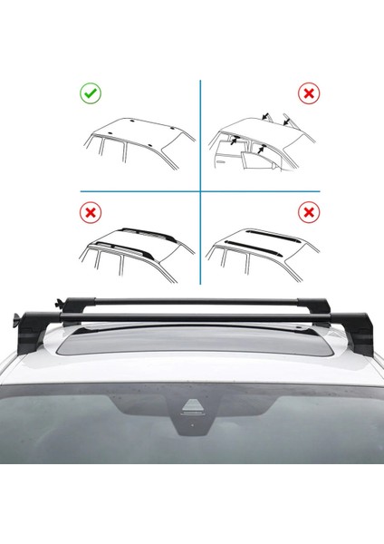 VW Transporter T7 Ara Atkı Siyah- Elegance v3 (2 Parça) | 2022 ve Sonrası indirimleri