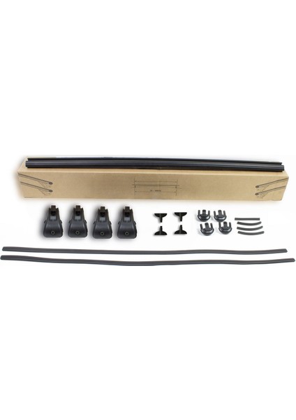 Universal Boldbar Ara Atkı Siyah- Bold Bar v2 XL (138 cm, Metal Kilit, 2 Parça) modelleri