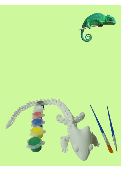Bukelamun 3D Figür Boyama Seti 42 cm