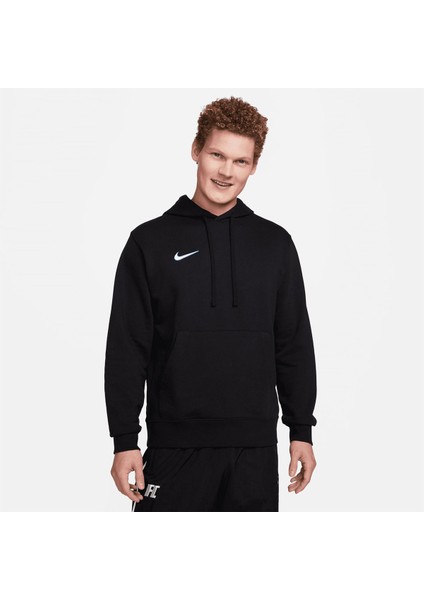 Pullover Erkek Siyah Kapüşonlu Sweatshirt