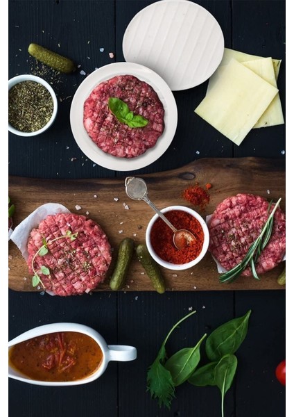Hamburger Yapma Aparatı Hamburger Press ve Köfte Kalıbı Hamburger Şekillendirici