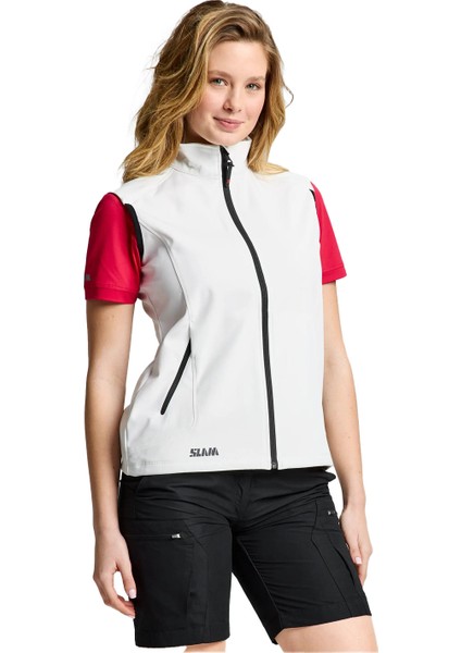 Act Ws Softshell Vest Kadın Bej Yelek