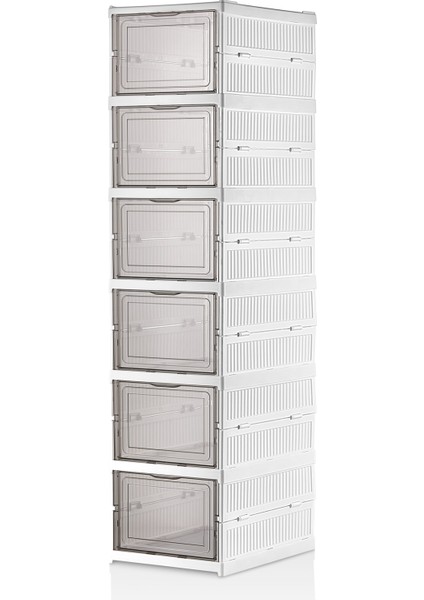 Modüler Ayakkabılık 23 x 34 x 13 cm (M) (6'lı) EH-304