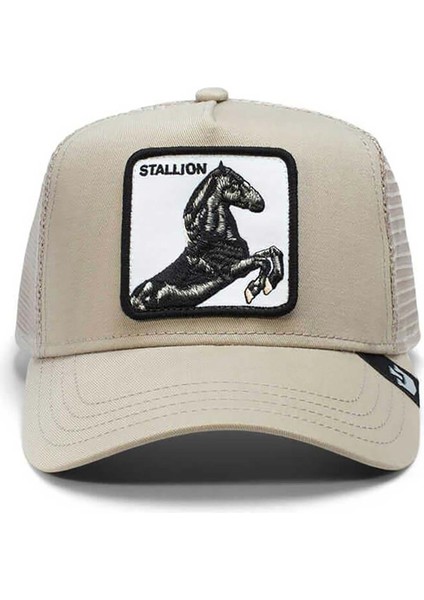 Stallion Bej Şapka (101-0393-KHA)