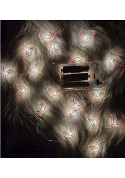 LED Işıklı Gökkuşağı Dekoratif Ip