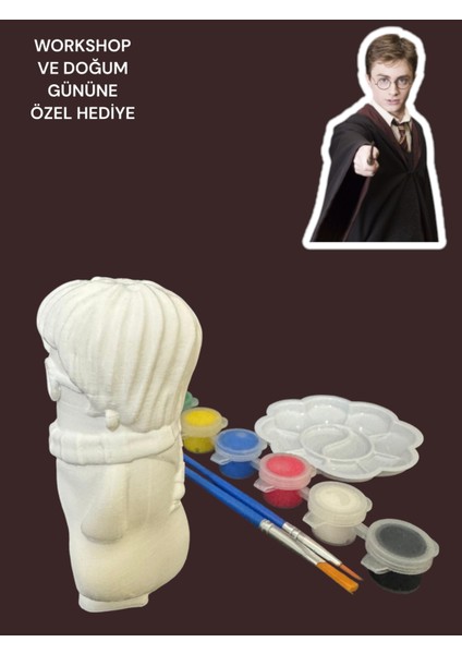 Harry Potter Karakteri 3D Figür Boyama Seti modelleri