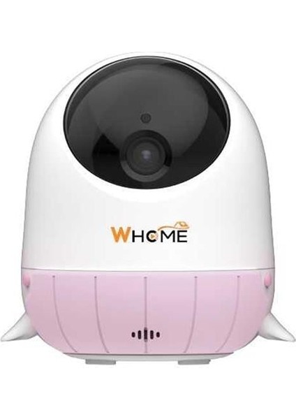 Whome Yapay Zeka Destekli 2k Ptz Gece Görüşlü Pembe Wifi Bebek Güvenlik Kamerası (128 GB Tf Kart Destekli)