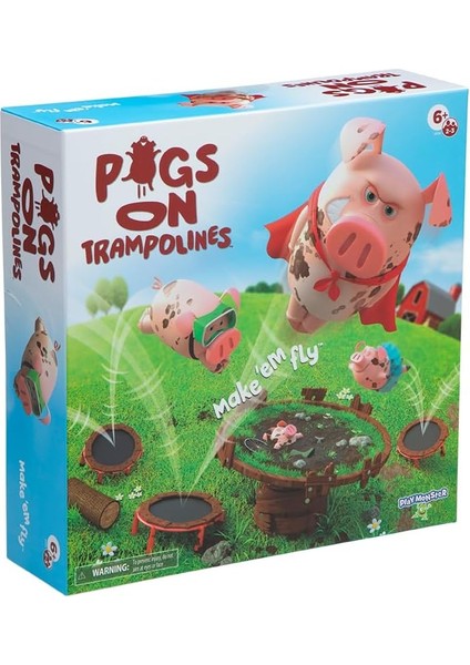 Pıgs On Trambolıne/Trambolne Uzerinde Domuzlar