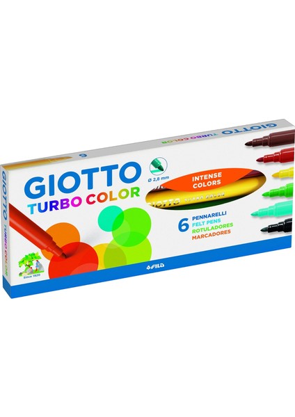 Turbo Color, 6'lı Kutu
