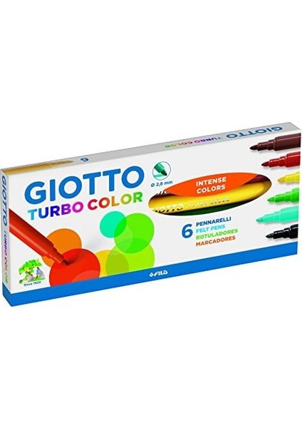 Turbo Color, 6'lı Kutu