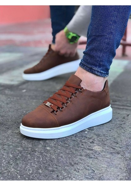Moonvizyon WG08 Taba Düz Erkek Casual Ayakkabı