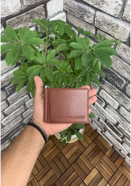 Hakiki Deri Taba Unisex Klipsli Kartlık (T1107)