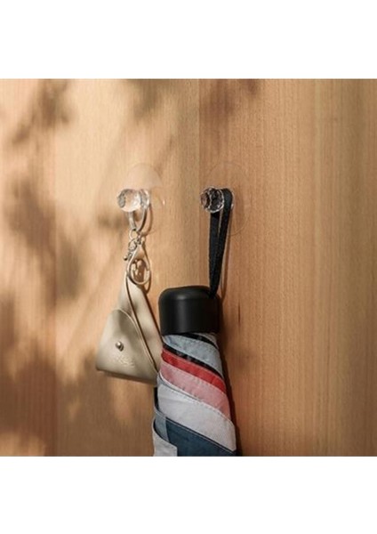 2 Adet Kristal Kendiliğinden Güçlü Yapışkanlı Kulp Askısı Tutma Kolu indirimleri