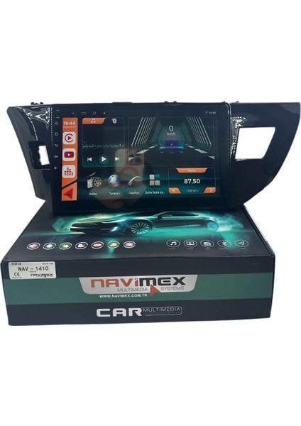 Toyota Corolla 2013-2016 6-128 (Fanlı) Profesyonel Oem Multimedia