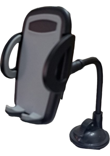 Telefonluk Uzun Kollu Vantuzlu Sıyah