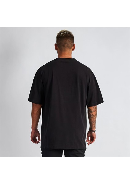 ERA7CAPONE Özel Tasarım Siyah Oversize Tshirt fırsatları
