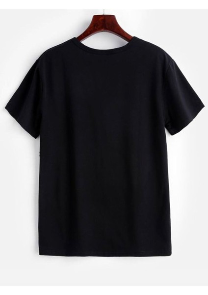 ERA7CAPONE Özel Tasarım Siyah Oversize Tshirt indirimleri