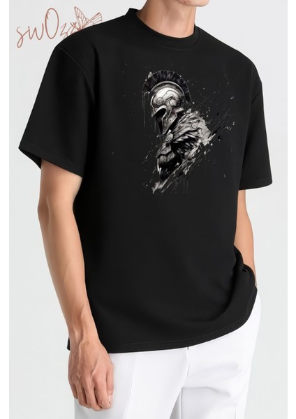 Oversize Gladyatör Özel Tasarım Oversize T-Shirt