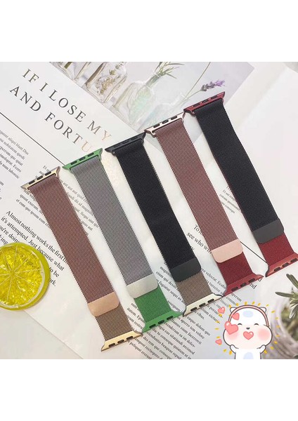Watch Ultra 49MM Kordon Uyumlu Krd-22 Metal Strap Kayış Zore - No2